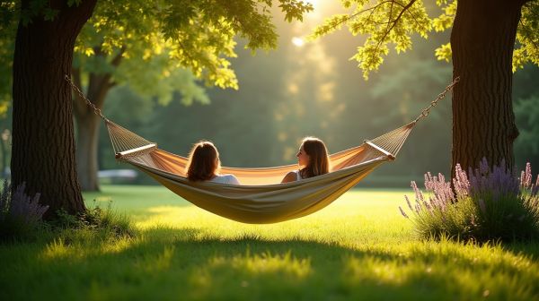 Profiter d'un hamac confortable pour 2 personnes en toute sérénité