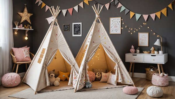 Tente tipi fille : l'univers créatif qui lui fait rêver !